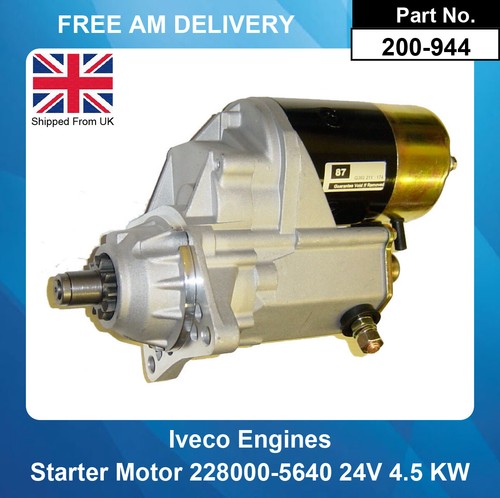 Starter motor for - starter, new