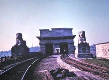 Photo 6x4 Lion Statues at