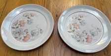 Two Denby Dauphine salad/small dinner Plates (8.5”) 