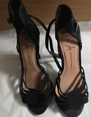Women black high heel shoes - women's,