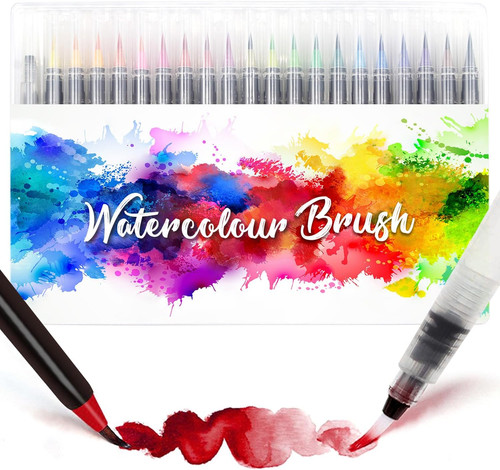 Watercolour brush pens - watercolour,