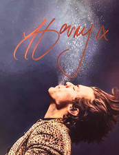 Harry styles signed 8x10 - styles,