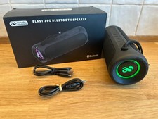 Acoustic Solutions Bluetooth Speaker Blast 30W 360 Portable LOUD RRP £50