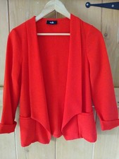Wallis Open Jacket, Orange