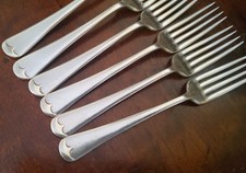 6 x  Vintage Silver plated