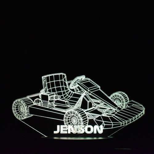Kart night light - night,
