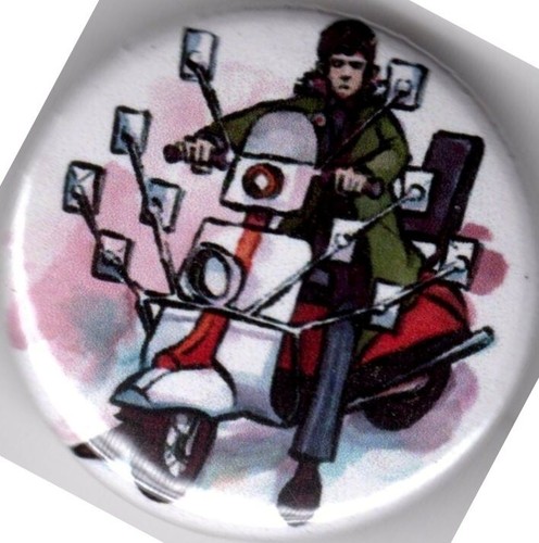 Mod scooter pin button - mod,