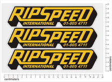 Ripspeed sticker X3, 20cm