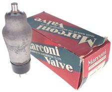 VMS4B Marconi radio tube tube