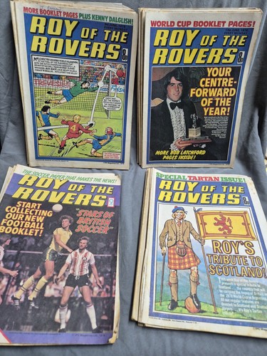 Roy the rovers comic - x,