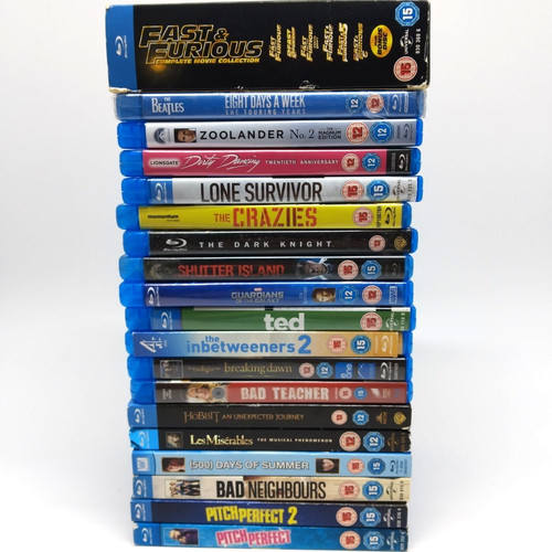 Blu ray dvd - bundle, titles