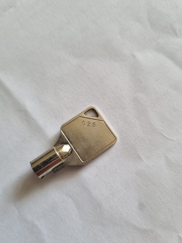 Key 026 for bewator - key, vanderbilt