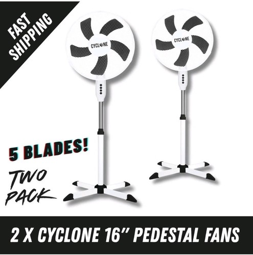 Pedestal fans cyclone 16 - 2, 16"