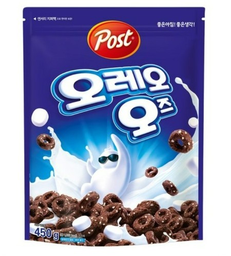 Post oreo cereal 450g - o's,