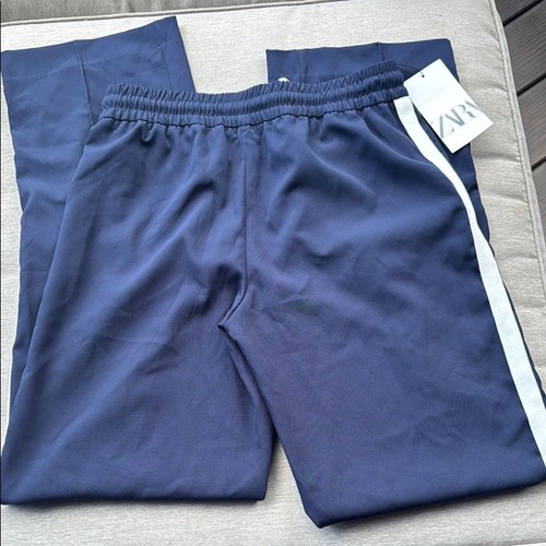 Zara blue sweatpants - sweatpants, with