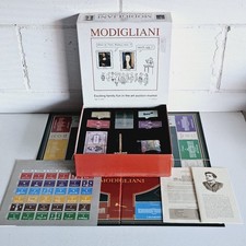 Modigliani Board Game Art Auction Market Vintage Gazebo Games - 100% Complete