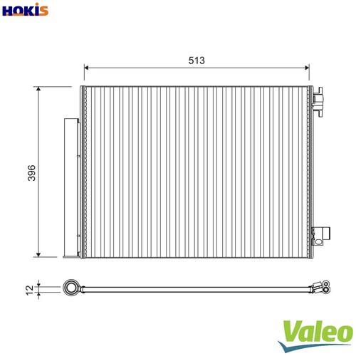 Condenser air conditioning - condenser,