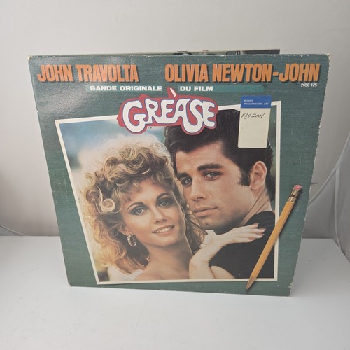 Grease soundtrack vinyl - grease,