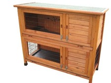 RABBIT HUTCHES HUTCH DELUXE