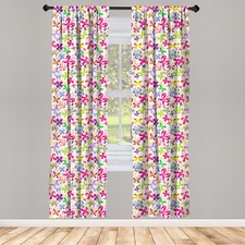 Butterfly Curtains 2 Panel Set