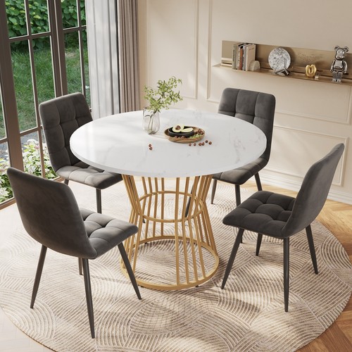 Round dining table and - and, 4