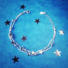 Stars Personalised Silver
