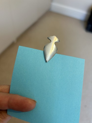 Napkin clip sterling silver - napkin,