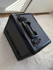 *Rare* MAC Cosmetics Professional 4 Tier Hard Shell Travel Case Trunk w/ Keys ?