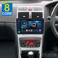 8-Core 4+64GB Android 14 CarPlay Radio GPS Sat Nav BT For Peugeot 307 2001-2008