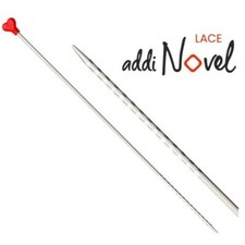 addiNovel Lace Knitting Needles 14" Single Pointed Square Tips 35cm