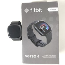 Fitbit Versa 4 Fitness Tracker Smartwatch Heart Rate Black Sleep Sport Monitor
