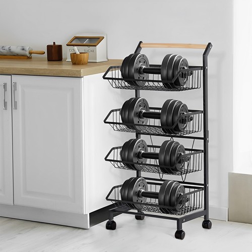 Tiers fruit trolly basket - 4,