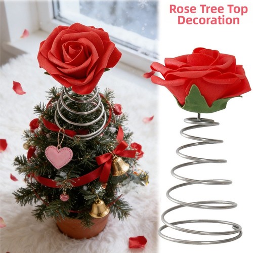 Red 13cm foam rose - 13cm, for