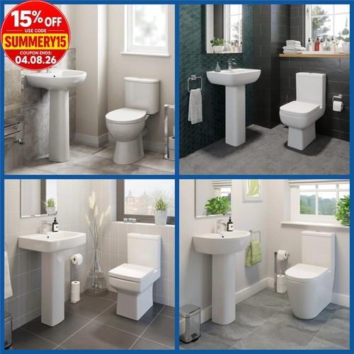 Bathroom cloakroom suite close - suite,