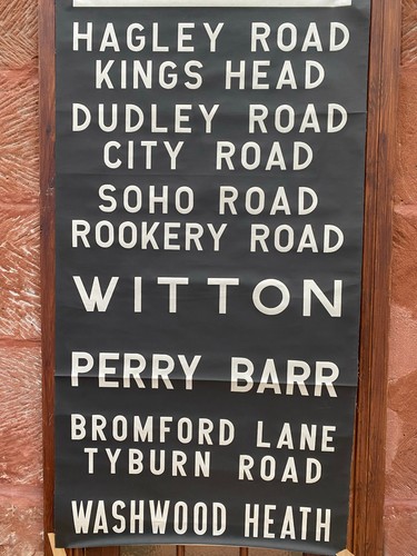 Birmingham bus destination - birmingham,