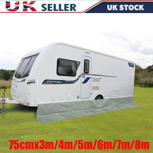 Caravan awning draught skirt - caravan,