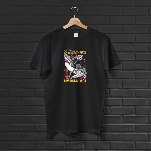 Denji chainsaw shirt devil - chainsaw, t