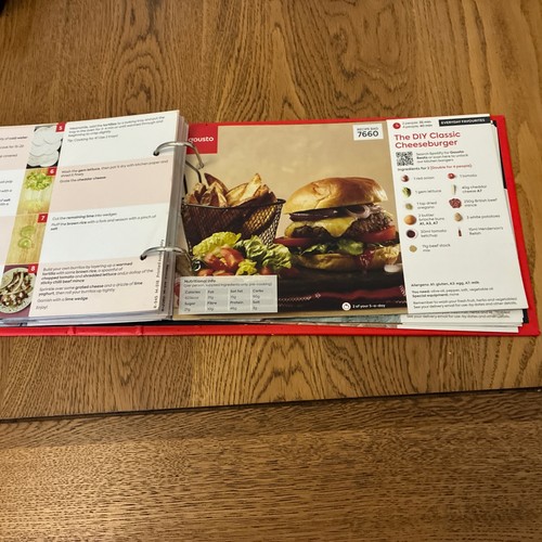 Gousto recipe cards - gousto,