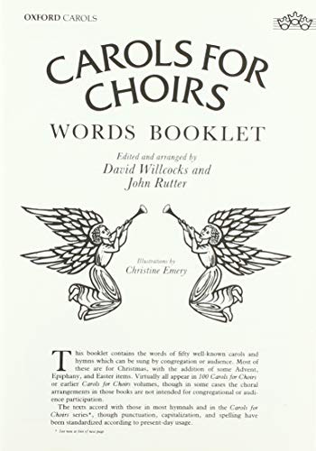 Carols for choirs - choirs, words
