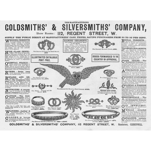 Goldsmiths silversmiths co - goldsmiths,
