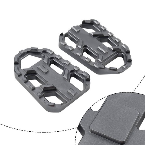 Wide foot peg adaptors for - peg,