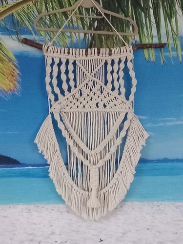 Hand crafted macrame - macrame, wall