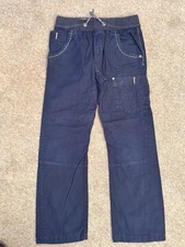 NEXT blue Chino Trousers For