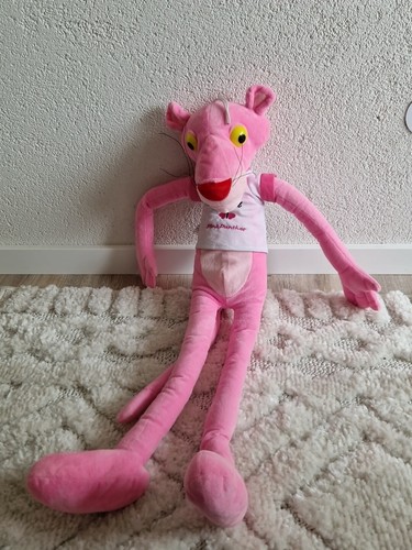 Pink panther plush - panther, stuffed