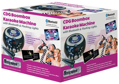 Cdg boombox bluetooth flashing - cdg,