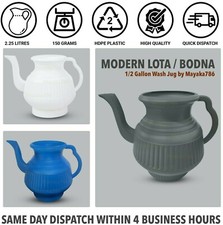 Modern Bodna Lota Toilet Wash Jug 2.25 Litres HDPE