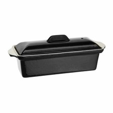 Vogue Black Cast Iron Pate