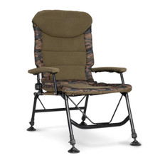 Dellonda DL73 Portable Fishing Chair Reclining Seat Adjustable Padded Armrests A