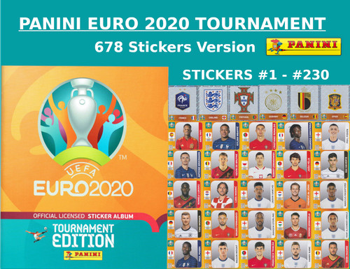Panini uefa euro 2020 - uefa,