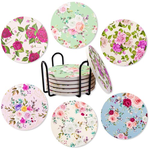Coasters set absorbent - coasters,
